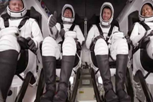 NASA sends next batch of astronauts to ISS