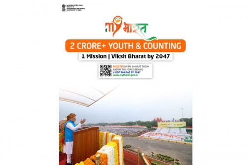 MY Bharat enhances youth engagement in civic projects with 2 crore users