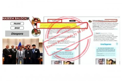 Baloch National Movement blasts Pakistani Army over 'baseless propaganda campaign'