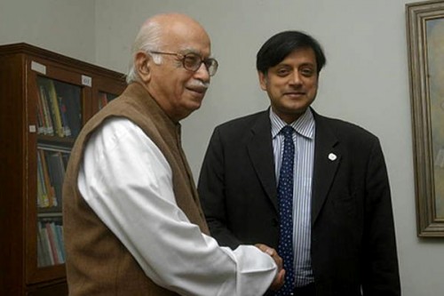 Tharoor's birthday wishes to Advani trigger row, BJP calls out Cong's 'frivolous thinking'