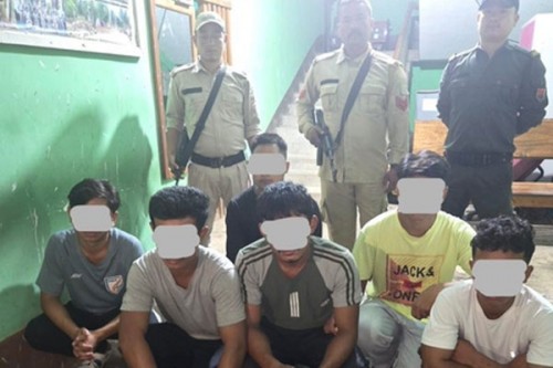 Six Arambai Tenggol members among 12 militants held in Manipur, arms recovered