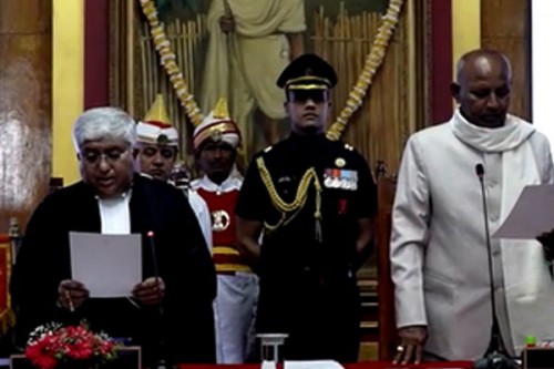 Justice Soumen Sen sworn in as chief justice of Meghalaya HC