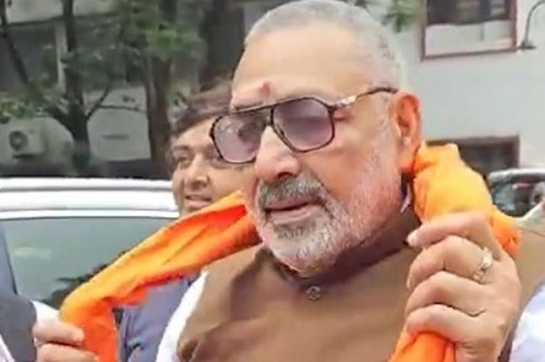 Giriraj Singh slams Rahul Gandhi, Tejashwi Yadav over Bihar Bandh on voter list revision