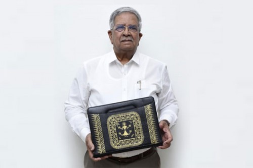 Gujarat Budget 2026-27 cover features tribal Goddess Kansari Devi in Warli art form