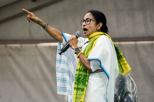 BJP accuses Mamata Banerjee of intimidation in campaign speeches, files complaint to ECI