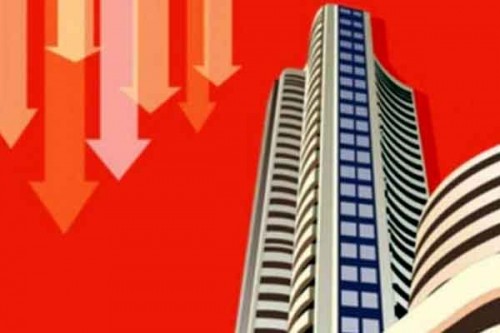 Sensex down more than 300 points on global headwinds