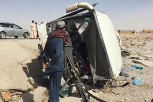 Head-on collision kills five in Northern Afghanistan