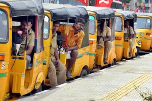 Auto unions cry foul, halt services across Ahmedabad over police crackdown