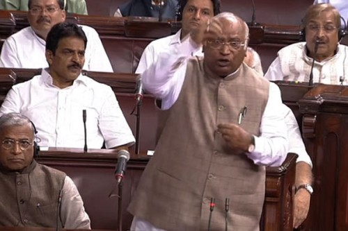 Electoral fraud everywhere in SIR, claims Kharge in RS; House Chairman responds