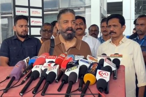 Kamal Haasan leaves for New Delhi, to take oath as Rajya Sabha member tomorrow