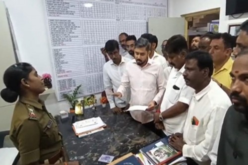 Karnataka BJP files police complaint over wall demolition, tree felling ahead of Cong protest against ECI