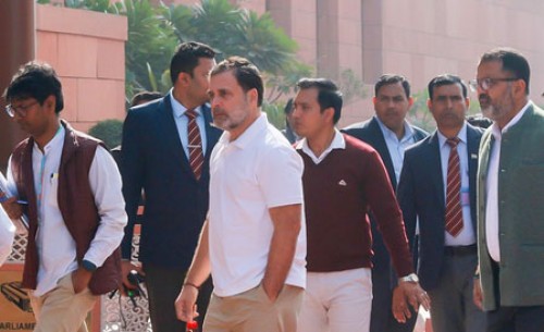 'He was very nervous, his hands were trembling': Rahul Gandhi on Amit Shah's LS speech