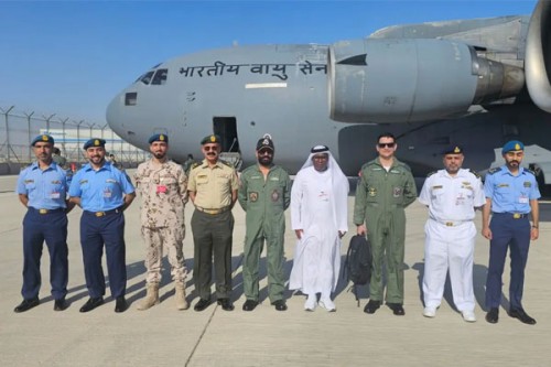 IAF contingent lands in Dubai as Suryakirans, Tejas join Dubai Airshow 2025