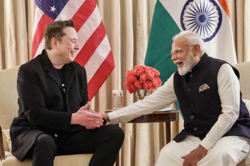 PM Modi holds talks with Elon Musk on closer India-US ties in technology, innovation