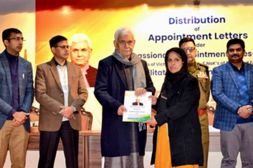 J&K L-G says administration committed to provide justice, jobs and dignity to families of terror victims