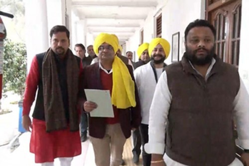 Row on Sikh Guru: Suspended AAP MLAs write to Delhi Assembly Speaker, seek resignation of Kapil Mishra