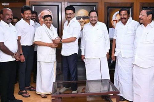 Ex-AIADMK leader Maitreyan joins DMK after multiple political shifts