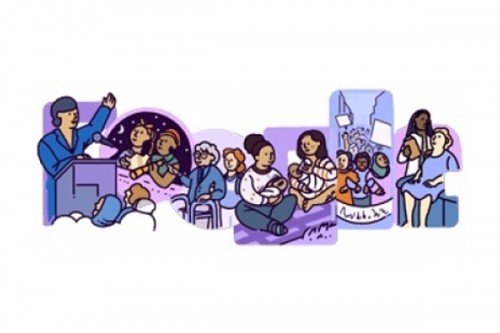 Google honours women supporting each other with doodle on Women's day