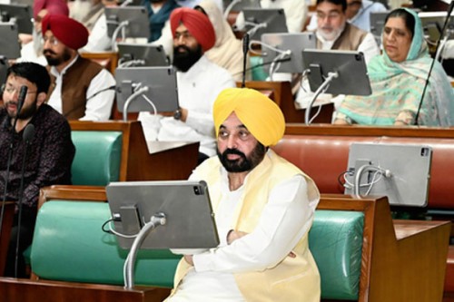 Punjab Assembly unanimously adopts resolution against deployment of CISF at BBMB projects
