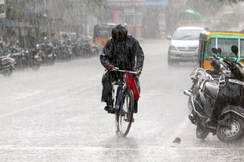 Forecast of intermittent spells of rain in TN eight districts