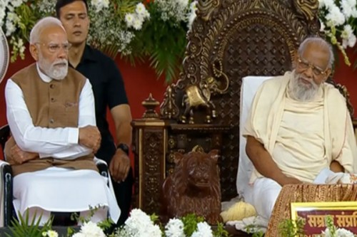 Many ruled 'Delhi' but only PM Modi ruling 'hearts of people': Acharya Shri Padmasagar Surishwarji Maharaj