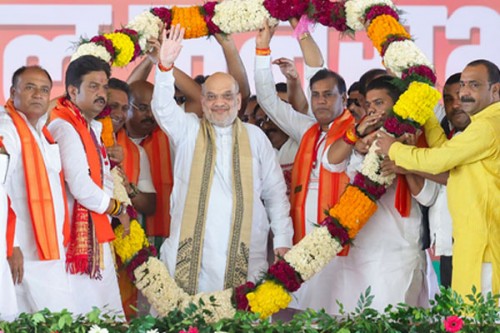 Bihar polls: HM Shah to campaign across Khagaria, Munger, Bihar Sharif