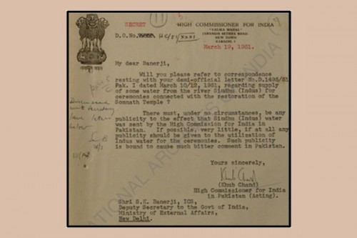 'Nehru opposed Somnath temple reconstruction, tried to belittle its inauguration', BJP MP shares letters penned by first PM