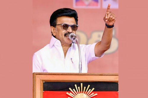 Stalin ridicules NDA's double-engine slogan, calls it 'dabba' engine