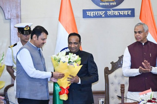 Senior IAS officer Vivek Bhimanwar takes oath as Maharashtra Public Service Commission Chairman