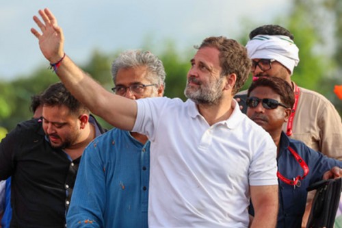 LoP Gandhi skips Shukla space discussion in Parl; BJP calls it 'unfortunate'; Oppn cites priorities
