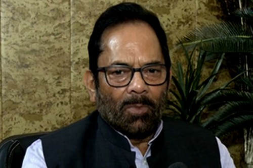 People will talk about your tainted history of six decades: Naqvi on Cong 'charge sheet' against Nitish govt