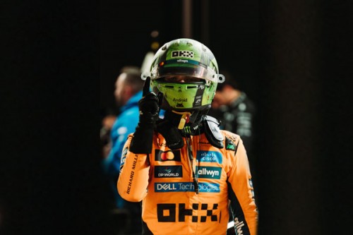 Norris takes Las Vegas GP pole ahead of Verstappen and Sainz in rain-hit session