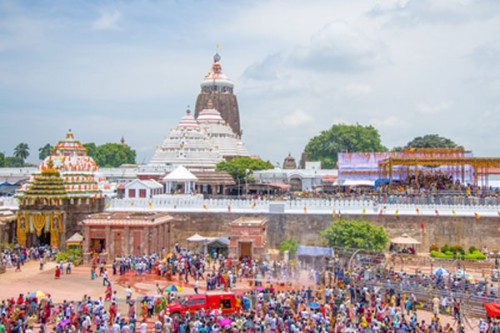 Threatening graffiti found near Jagannath Temple, Puri Police on high alert