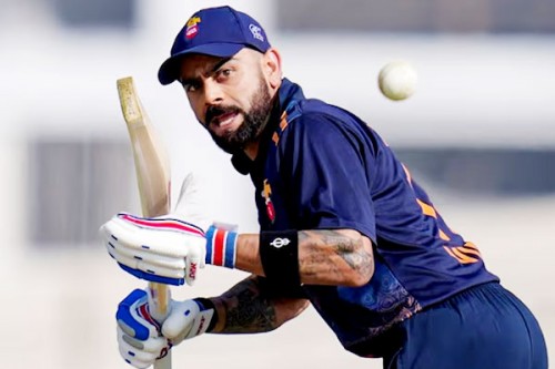 VHT: Kohli makes 77 against Gujarat; Rohit suffers golden duck vs Uttarakhand 