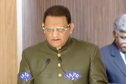 Mohammed Azharuddin takes oath as Telangana Cabinet minister