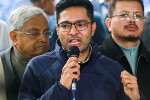 BJP calls Cong a 'liability' after Abhishek Banerjee's remarks on Oppn's poll defeats