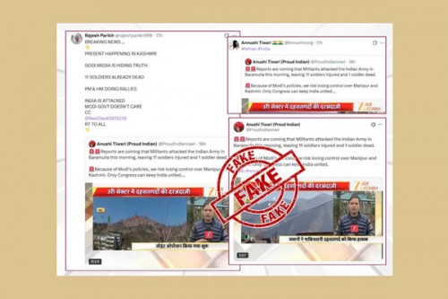 Govt dismisses viral claim of militant attack on Army in Baramulla as fake