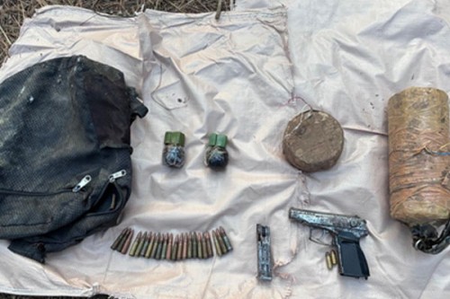 IEDs, Chinese grenades, pistol recovered in J&K's Poonch forest