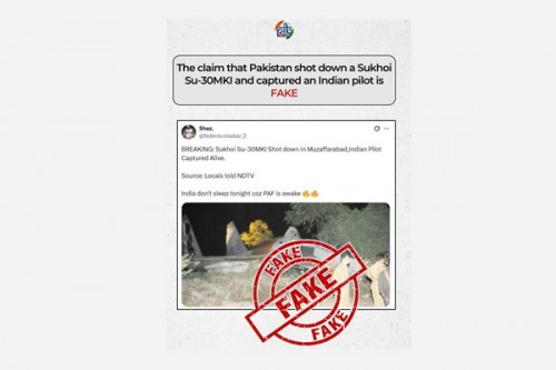 Pak propaganda alert: Sukhoi shot down, pilot captured; PIB says 2014 image of crash