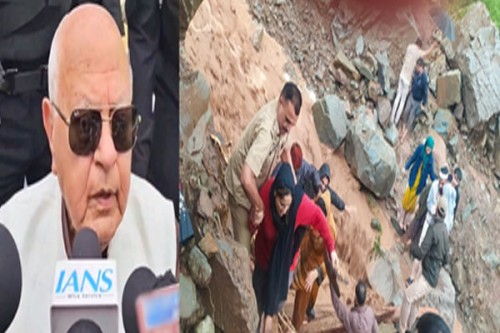 J&K flash flood: Farooq Abdullah seeks relocation of families from Ramban