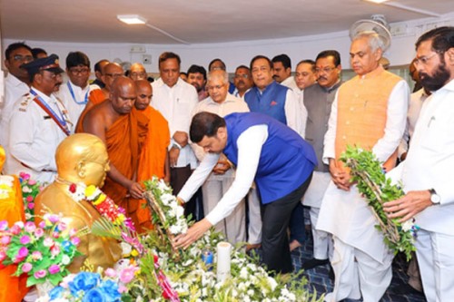 On Mahaparinirvan Diwas, CM Fadnavis lauds Ambedkar's vision in nation building, energy policy