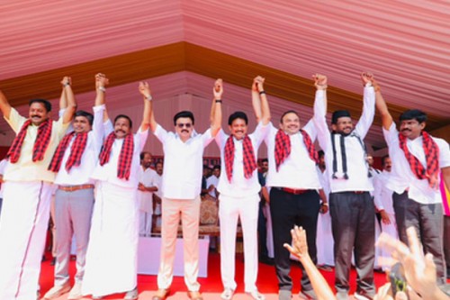 Stalin says AIADMK will 'surrender' TN to BJP; seeks clean sweep for DMK alliance