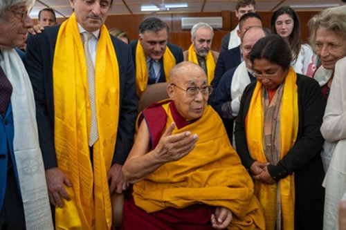 Close to 90, Dalai Lama determined as ever to embrace every soul that reaches for him