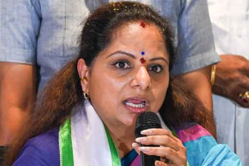 'Congress, BJP playing blame game': K. Kavitha on women's quota defeat