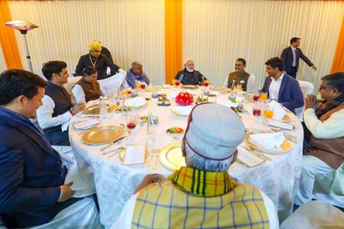 Recipe for progress: PM Modi serves governance mantras at grand NDA dinner