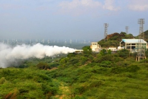 ISRO test fires cryogenic engine of its moon mission rocket
