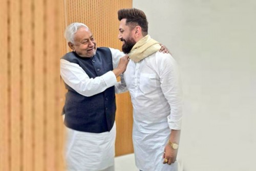 Extended hearty congratulations to CM Nitish Kumar: Chirag Paswan after Bihar poll results