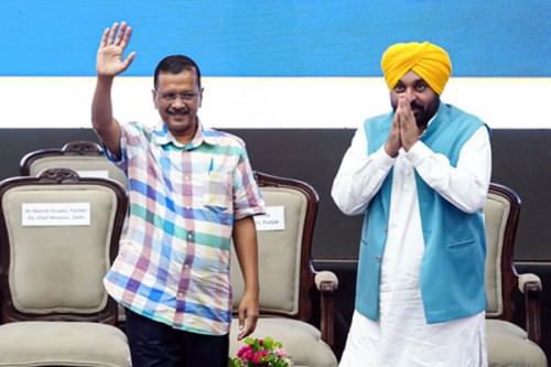 Kejriwal, Bhagwant Mann to visit Gujarat on July 23 for farmers' mega rally