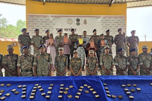 Five Maoists surrender in Chhattisgarh's Dantewada