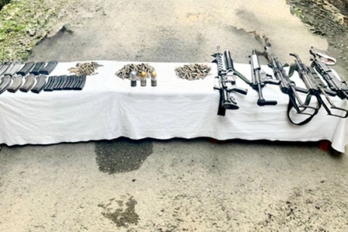 Manipur ambush: Prime accused held, cache of arms and ammunition recovered